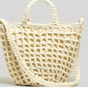 Crocheted Madewell bag